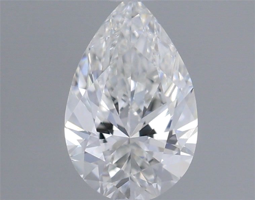 0.4 carat E-VS1 Natūralus Pear Deimantas (1)