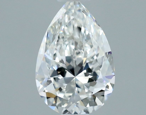 0.4 carat F-VS1 Natūralus Pear Deimantas (1)
