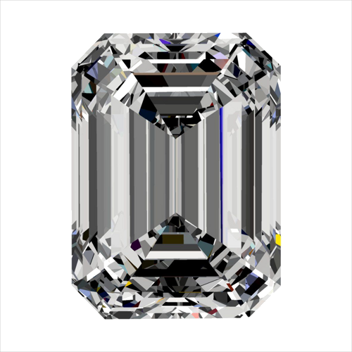 0.34 carat G-VS1 Natūralus Emerald Deimantas (1)