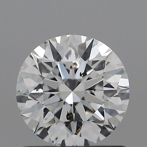 0.8 carat F-SI2 Excellent cut Natūralus Round Deimantas (1)
