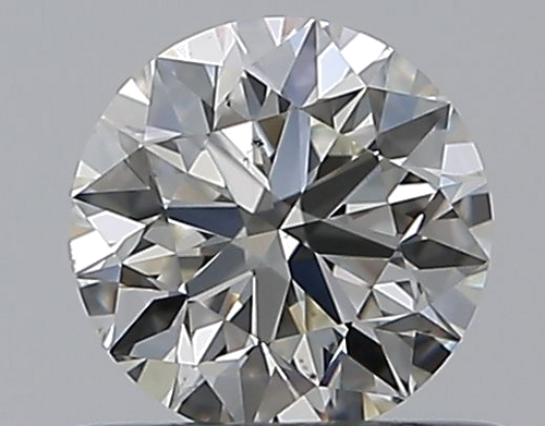 0.53 carat I-VS2 Excellent cut Natūralus Round Deimantas (1)