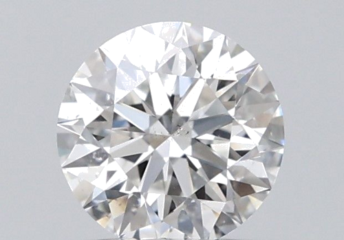 0.56 carat F-SI1 Excellent cut Natūralus Round Deimantas (1)