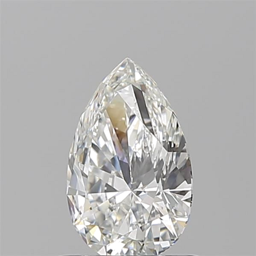 0.74 carat G-IF Natūralus Pear Deimantas (1)