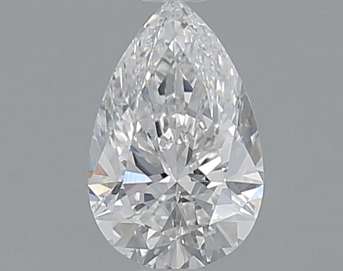 0.51 carat E-VS1 Natūralus Pear Deimantas (1)