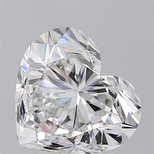 4.07 carat D-SI1 Natūralus Heart Deimantas (1)
