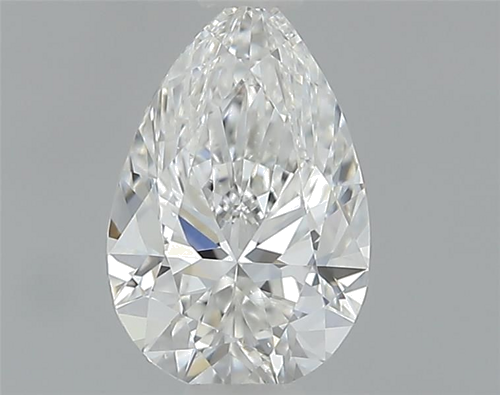 0.41 carat F-VS1 Natūralus Pear Deimantas (1)