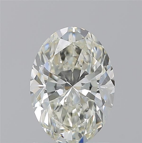 1.51 carat K-SI1 Natūralus Oval Deimantas (1)
