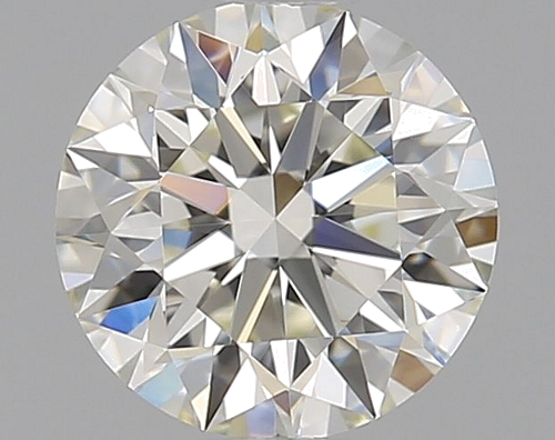 0.52 carat K-VVS1 Excellent cut Natūralus Round Deimantas (1)