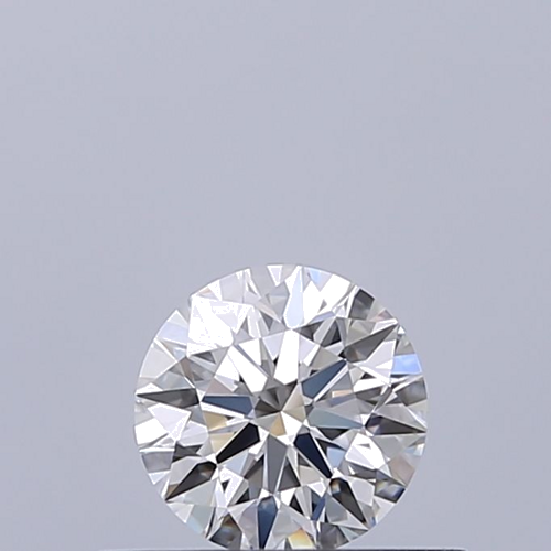 0.37 carat F-VVS2 Excellent cut Natūralus Round Deimantas (1)