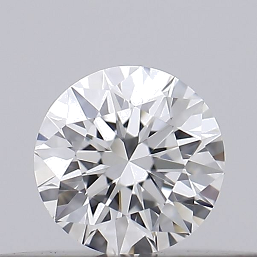 0.19 carat E-VVS2 Excellent cut Natūralus Round Deimantas (1)