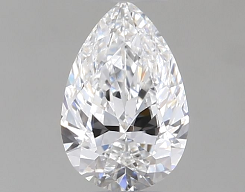 0.3 carat E-VS1 Natūralus Pear Deimantas (1)