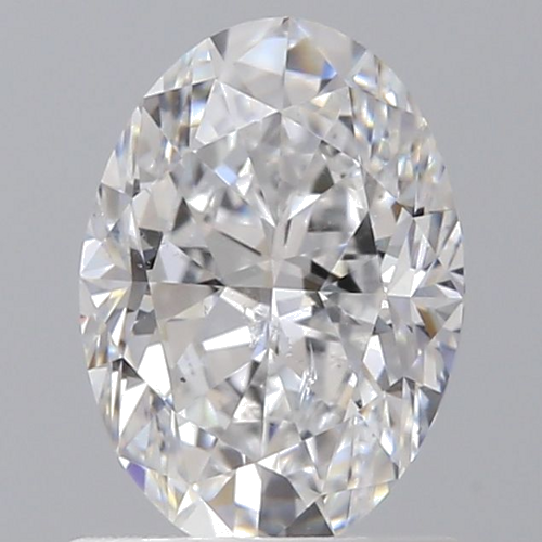 0.9 carat D-SI2 Natūralus Oval Deimantas (1)