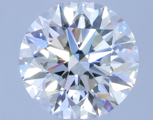 0.45 carat F-VVS1 Excellent cut Natūralus Round Deimantas (1)