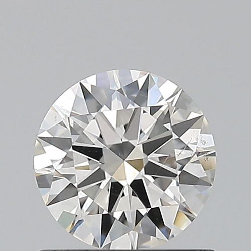 0.61 carat I-SI1 Excellent cut Natūralus Round Deimantas (1)