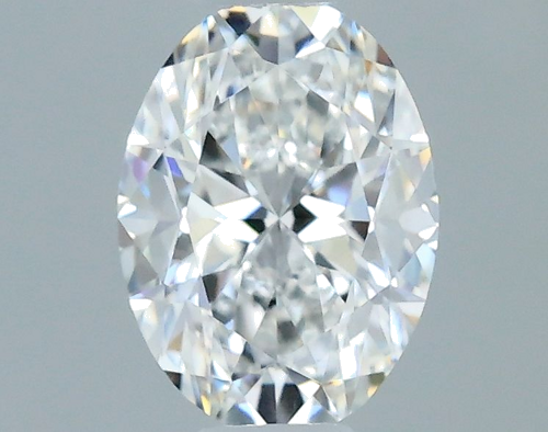 0.4 carat E-VVS2 Natūralus Oval Deimantas (1)