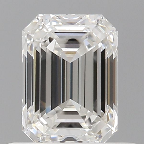 0.7 carat F-VVS2 Natūralus Emerald Deimantas (1)