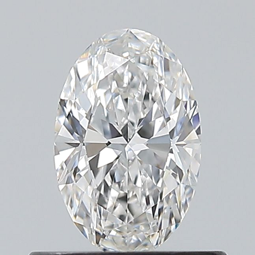 0.51 carat E-VS2 Natūralus Oval Deimantas (1)