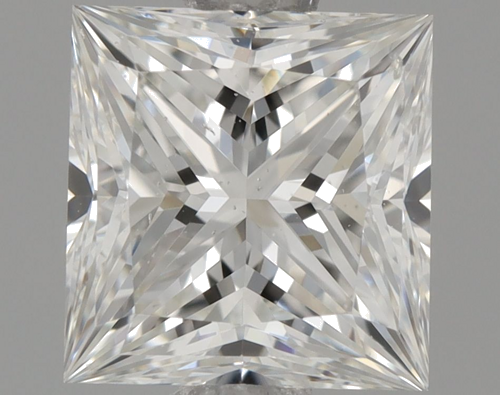 0.8 carat G-SI2 Natūralus Princess Deimantas (1)