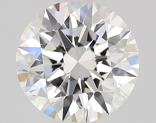 0.41 carat F-VVS2 Excellent cut Natūralus Round Deimantas (1)