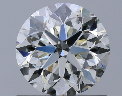0.9 carat I-VVS2 Very Good cut Natūralus Round Deimantas (1)