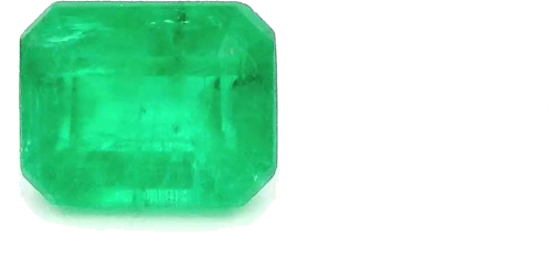 0.51 carat GREEN STEP cut Emerald Smaragdas (1)