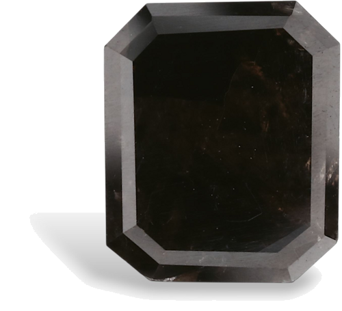 2.22 carat Fancy Black-VVS2 Natūralus Emerald Deimantas (1)