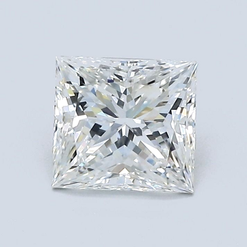 1.04 carat F-VVS1 Natūralus Princess Deimantas (1)