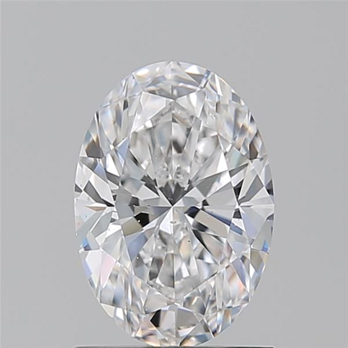 1.2 carat D-SI1 Natūralus Oval Deimantas (1)