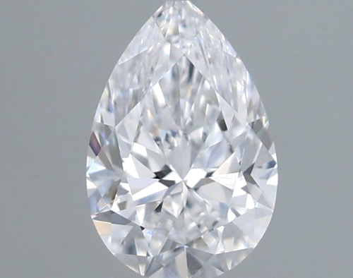 0.42 carat D-VS1 Natūralus Pear Deimantas (1)