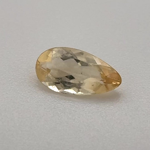 0.575 carat YELLOW Pear Topaz (1)