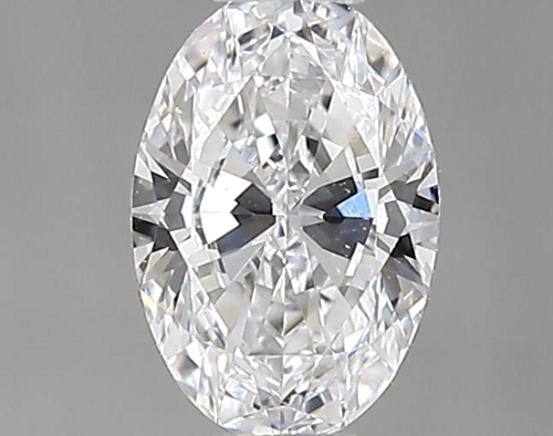 0.32 carat D-VVS2 Natūralus Oval Deimantas (1)