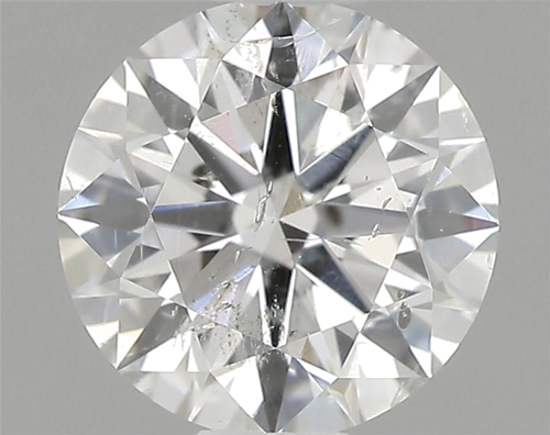 0.55 carat G-SI2 Excellent cut Natūralus Round Deimantas (1)