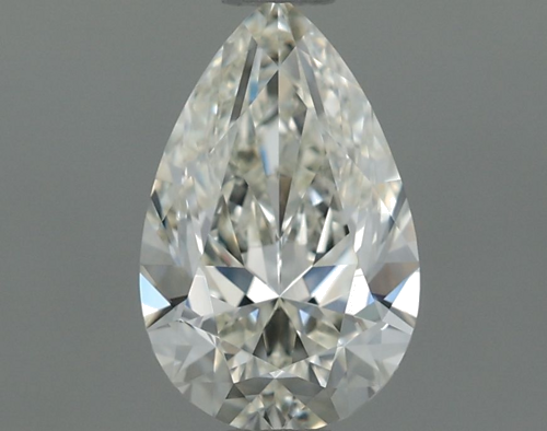 0.89 carat K-VVS2 Natūralus Pear Deimantas (1)