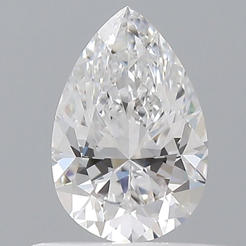 0.52 carat D-VVS1 Natūralus Pear Deimantas (1)