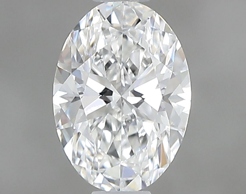 0.58 carat F-VVS1 Natūralus Oval Deimantas (1)