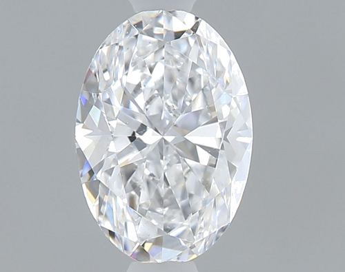 0.5 carat D-VS2 Natūralus Oval Deimantas (1)