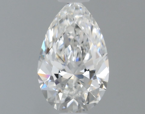 0.3 carat E-VVS2 Natūralus Pear Deimantas (1)