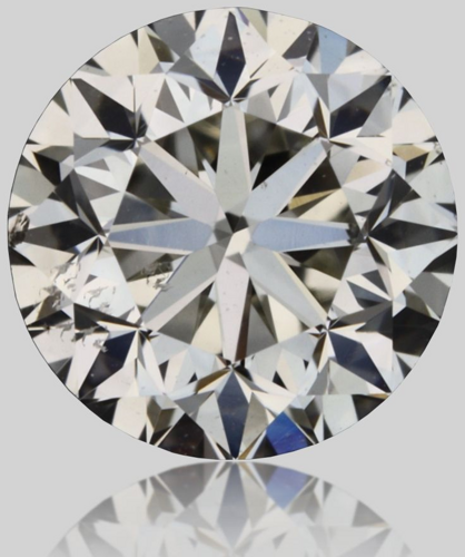 0.5 carat K-SI2 GD cut Natūralus Round Deimantas (1)