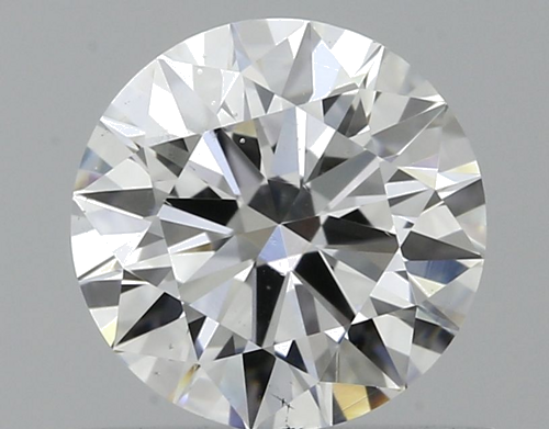 0.64 carat E-SI1 Excellent cut Natūralus Round Deimantas (1)