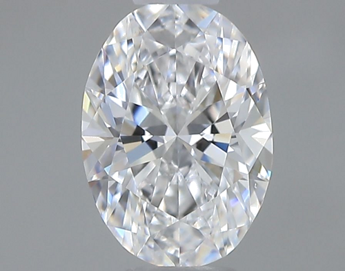 0.5 carat D-VVS2 Natūralus Oval Deimantas (1)