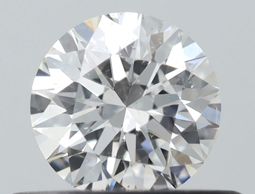 0.4 carat F-SI1 Excellent cut Natūralus Round Deimantas (1)