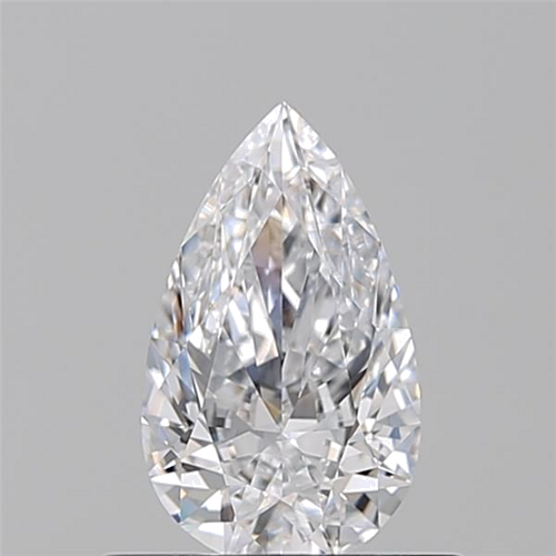 0.5 carat D-VVS2 Natūralus Pear Deimantas (1)
