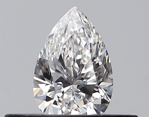 0.28 carat E-VVS1 Natūralus Pear Deimantas (1)