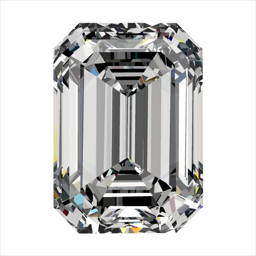 0.51 carat E-VVS1 Natūralus Emerald Deimantas (1)
