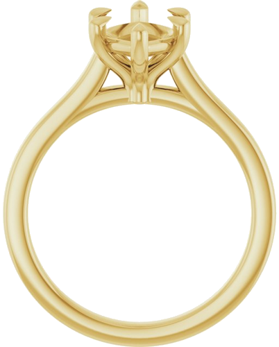 Sužadėtuvių Žiedas „Claw-Prong“ 14k yellow gold Marquise 13mm x 6.5mm (2)