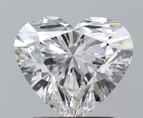 1.51 carat F-VS2 Natūralus Heart Deimantas (1)