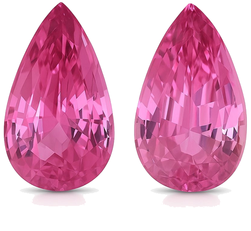 3.91 carat PINK Pear Safyras (1)