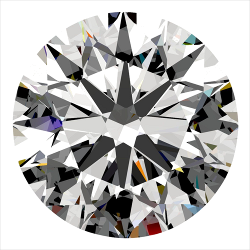 0.31 carat E-VS1 Excellent cut Natūralus Round Deimantas (1)