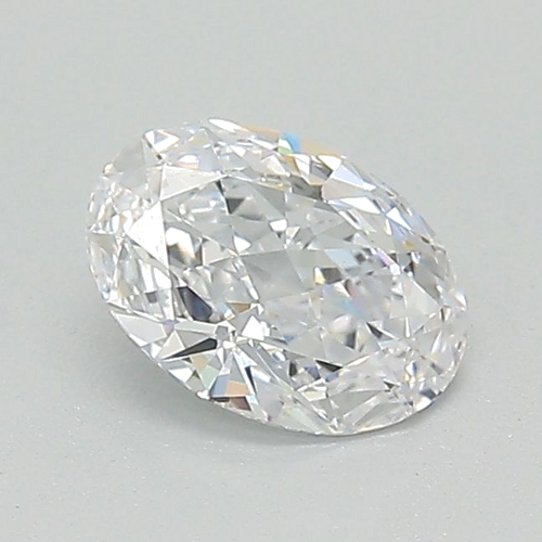 0.52 carat D-VS1 Natūralus Oval Deimantas (1)