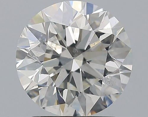 2.01 carat I-SI2 Excellent cut Natūralus Round Deimantas (1)